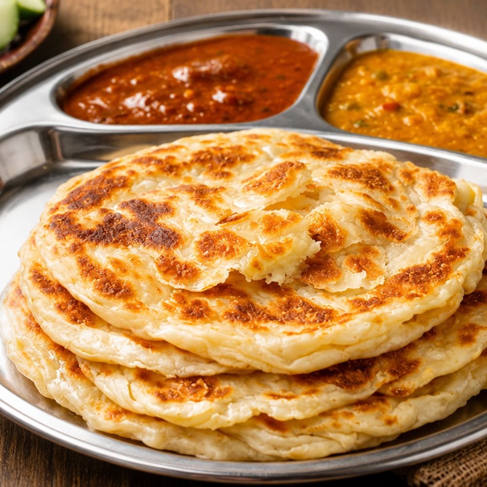 Frozen roti canai dough