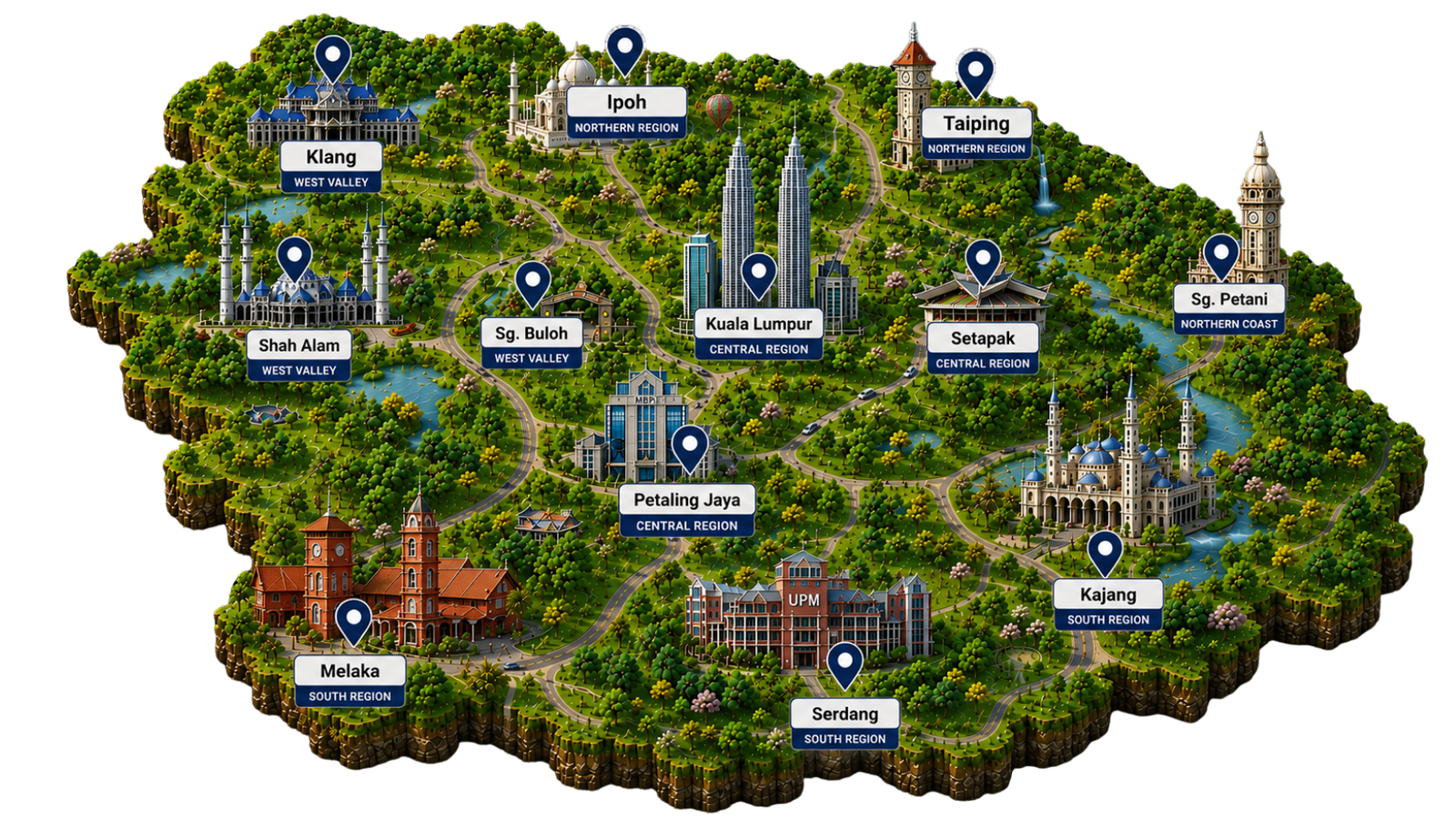 Malaysia Map